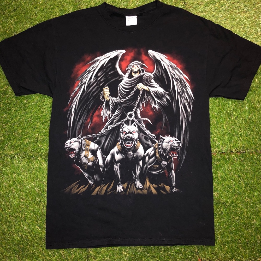 Vintage Reaper Dogs Graphic Shirt S